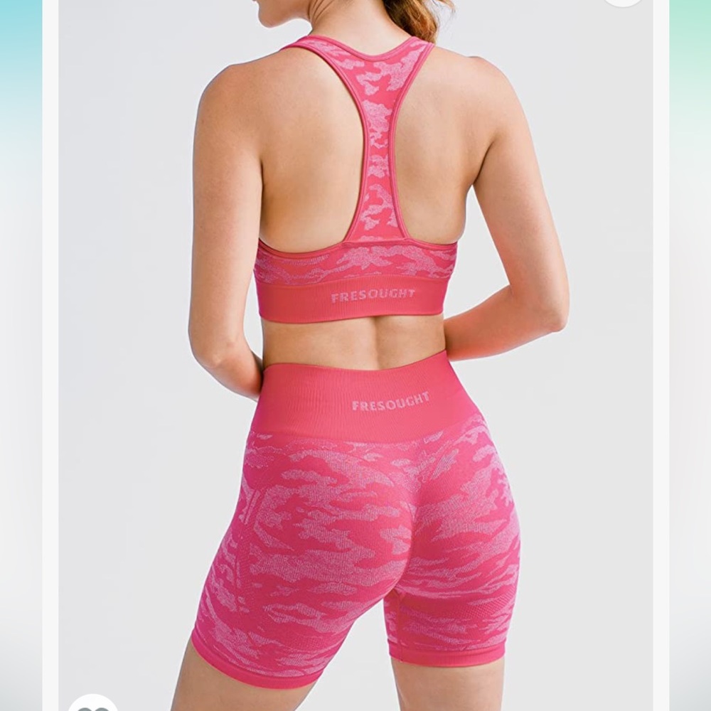 shorts & sportsbra workout set (2 pieces)